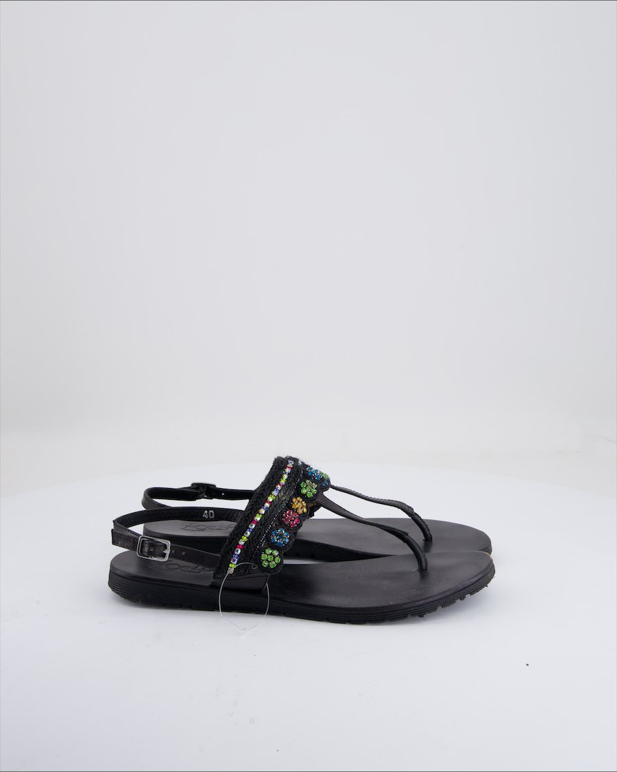 Zoe Lou Sandals Leather Black Eu 40