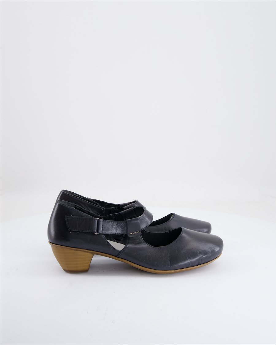 Rieker Sandals Leather Black Eu 40