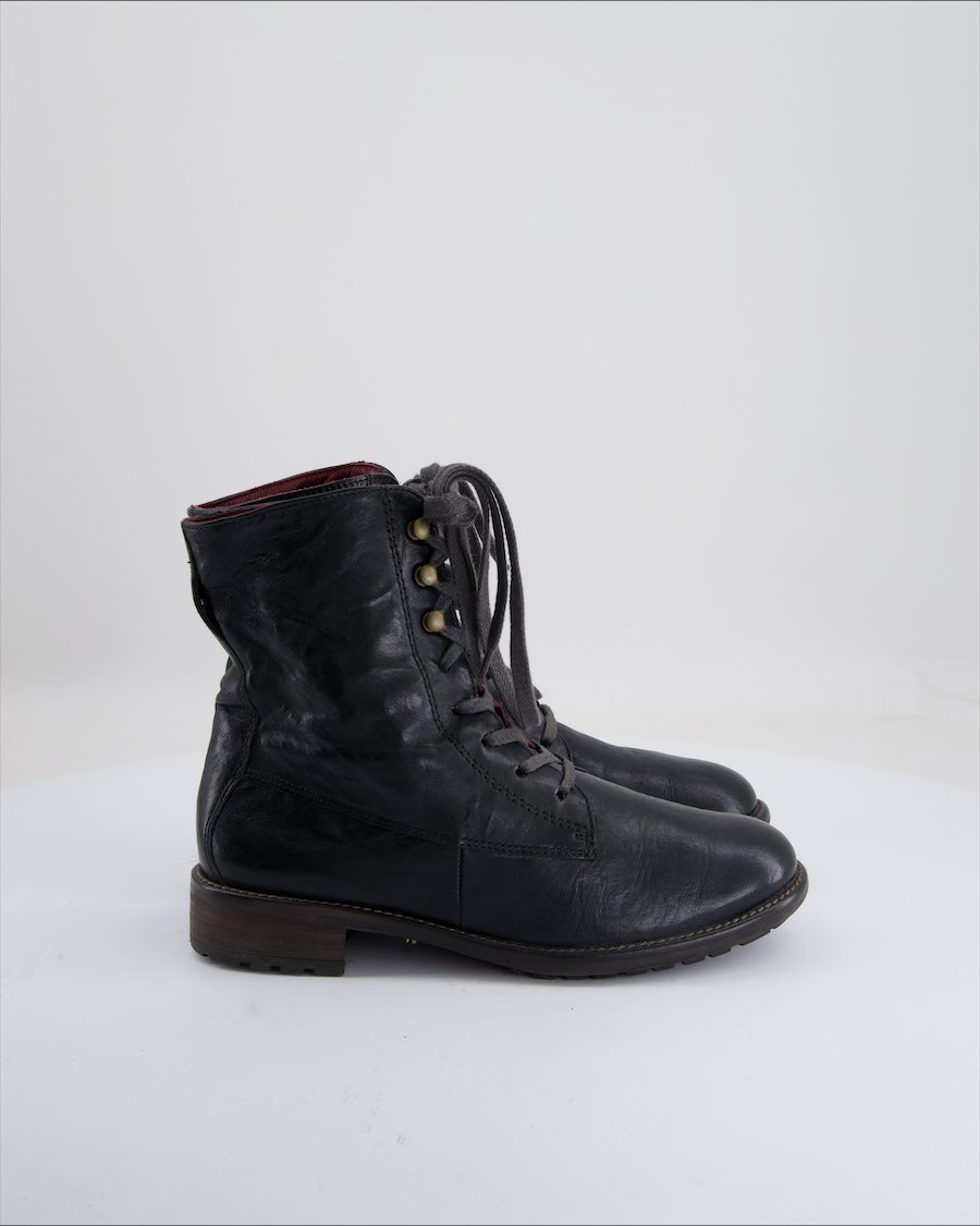 Paul Green Ankle Boots Leather Black Eu 38