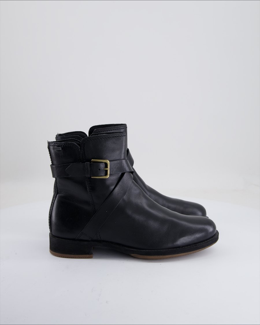 Ecco Ankle Boots Leather Black Eu 39
