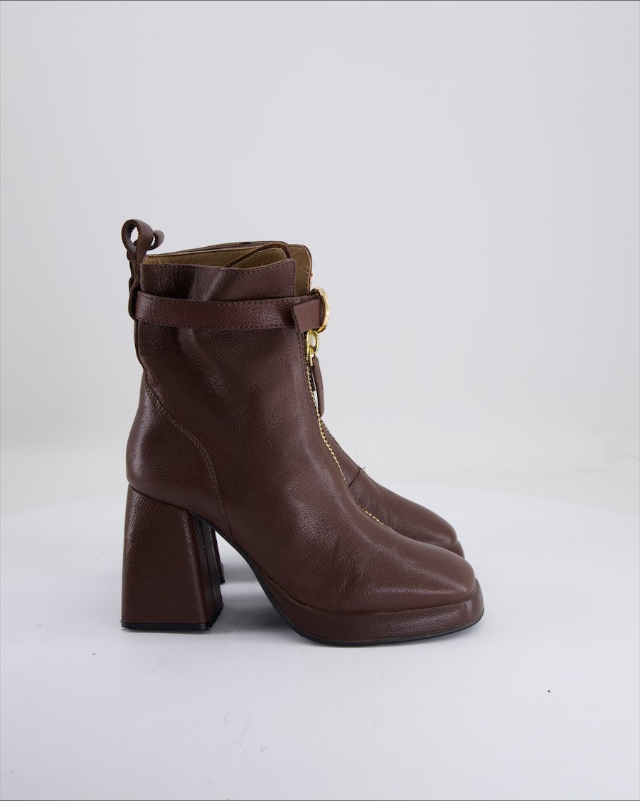 Emanuèlle Vee Boots Leather Brown Eu 37