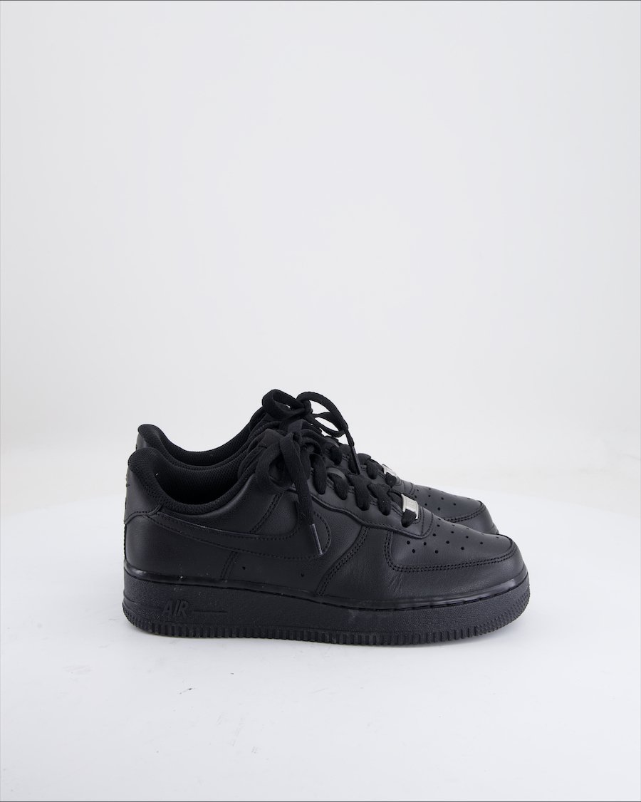 Nike Af1 Trainers Leather Black Eu 38.5