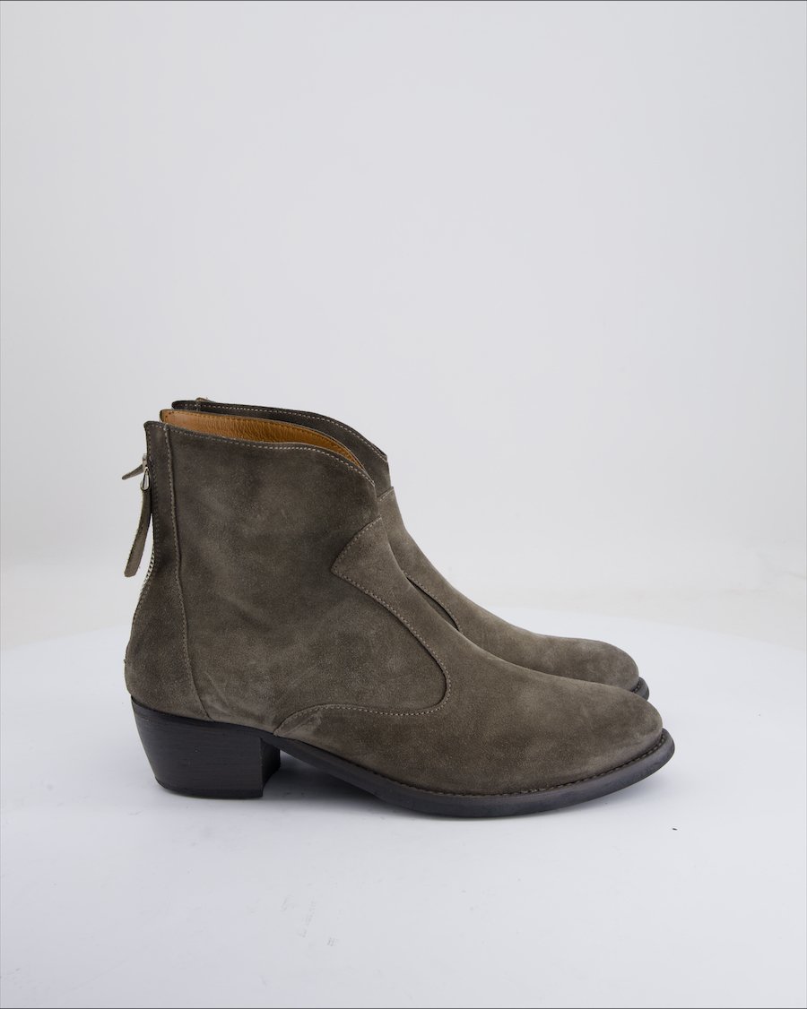 Thea Mika Ankle Boots Suede Anthracite Eu 40