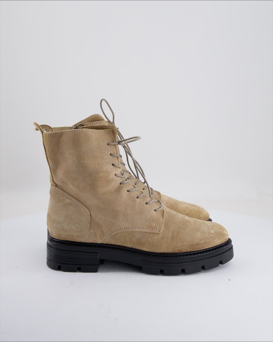 Mjus Ankle Boots Suede Beige Eu 40