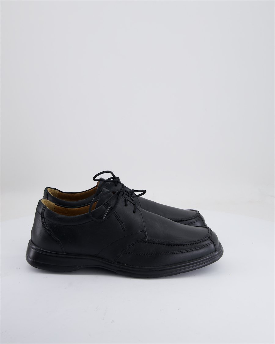 Fretz Flats Leather Black Eu 42