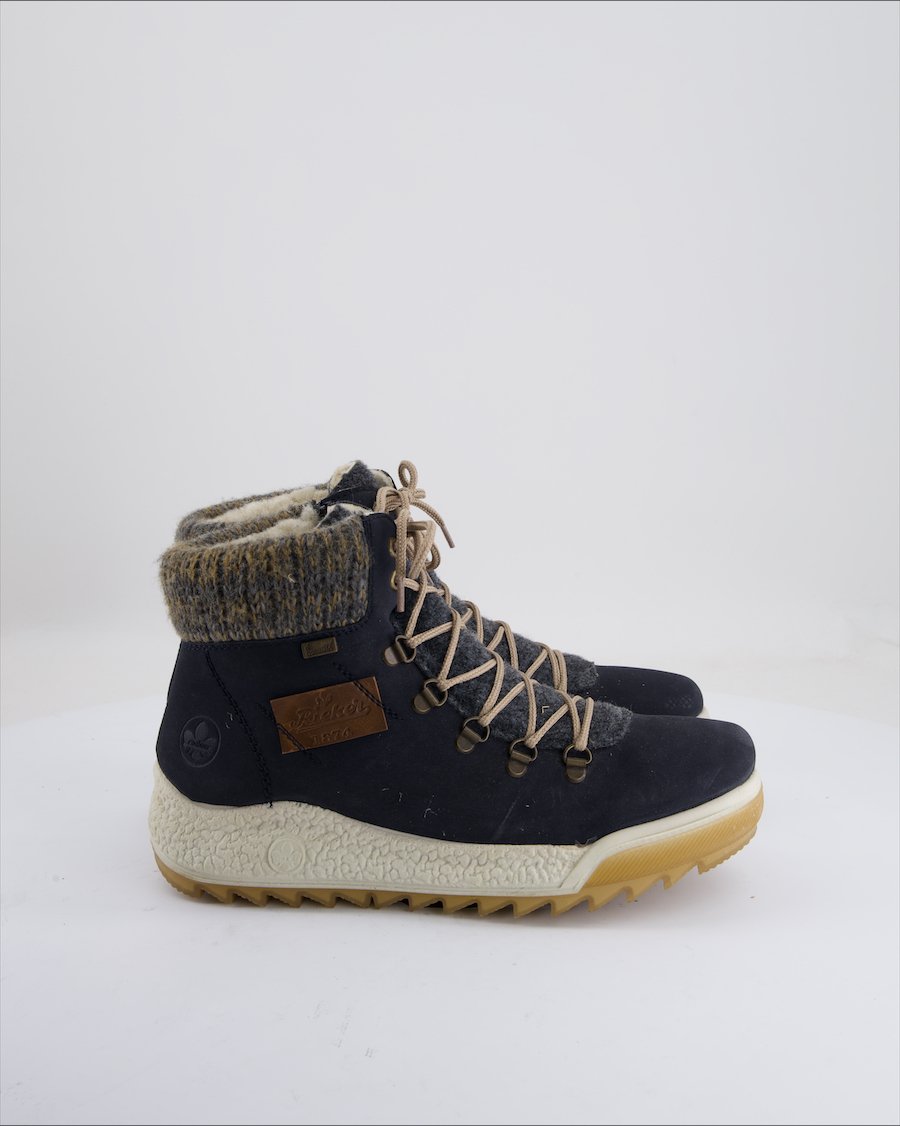 Rieker Trainers Leather Blue Eu 40