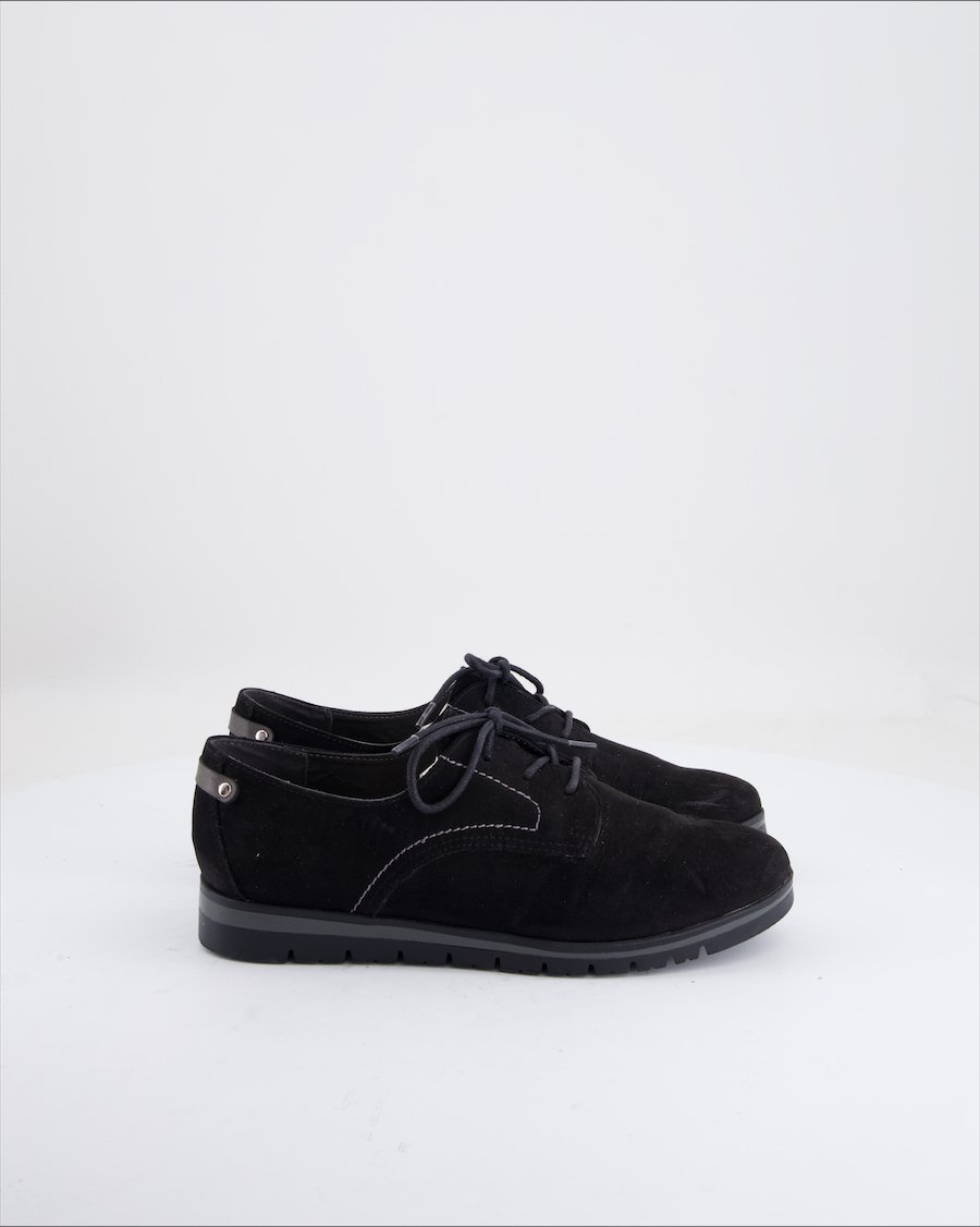 Graceland Lace Ups Suede Black Eu 38