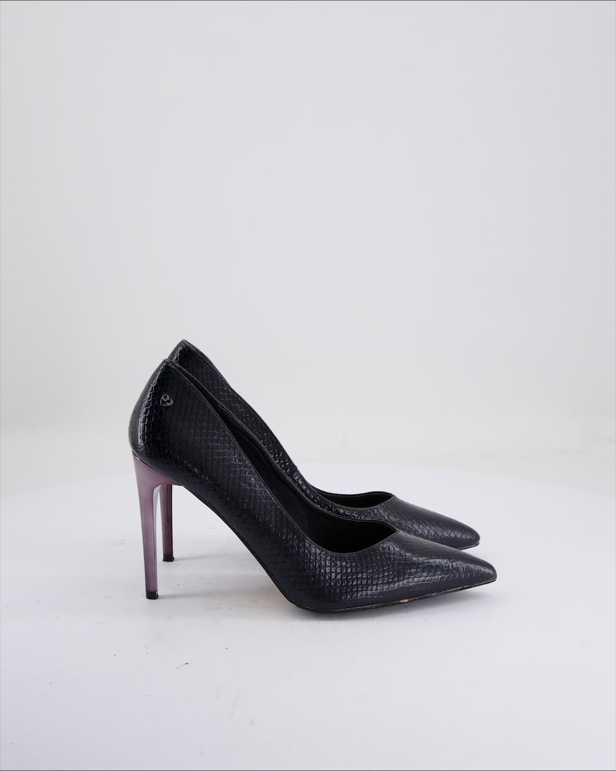 Motivi Heels Leather Black Eu 39