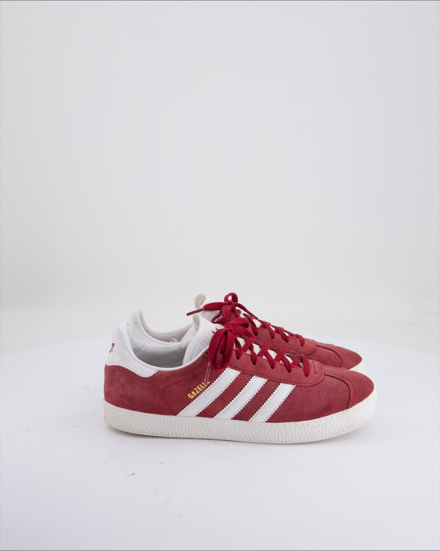 Adidas Gazelle Trainers Suede Red