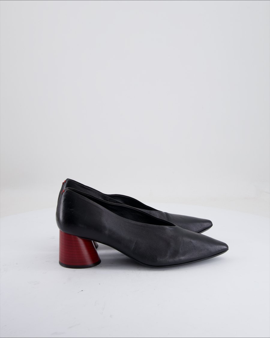 Halmanera Heels Leather Black Eu 38