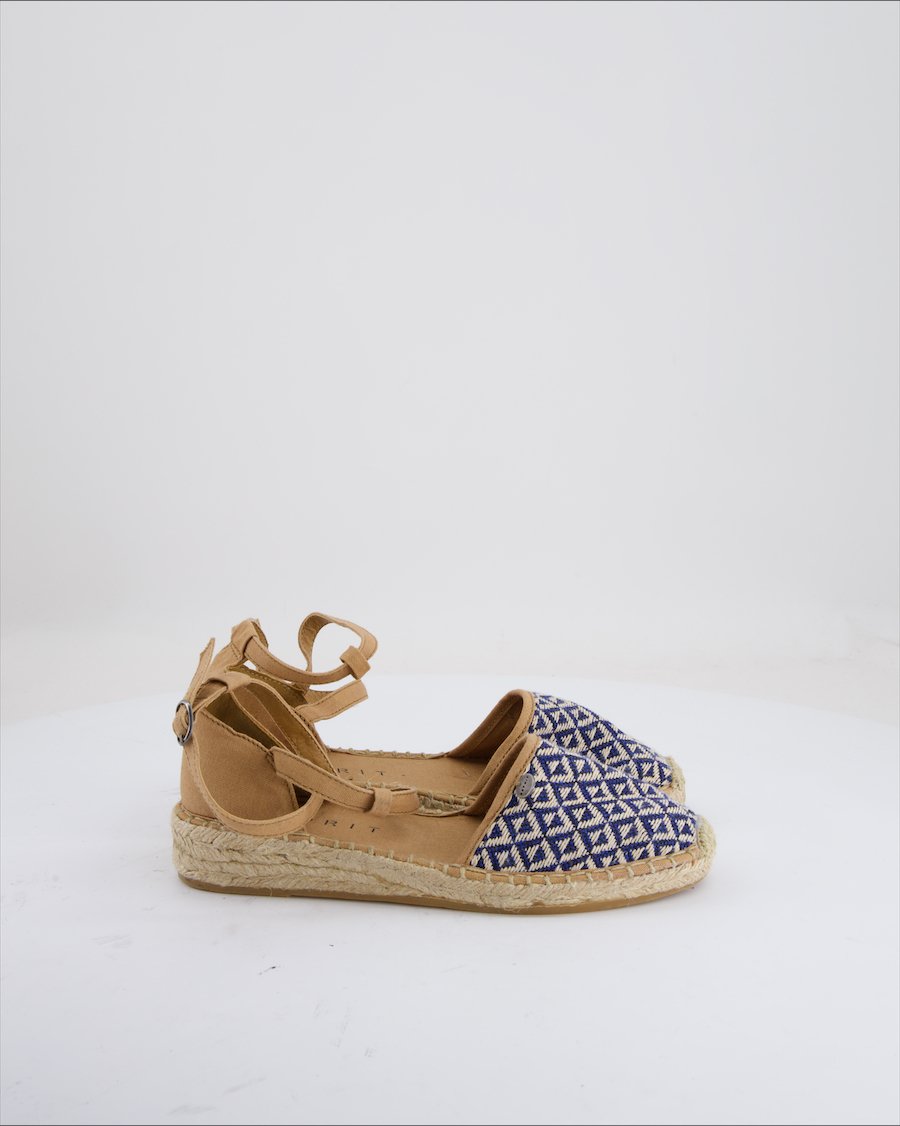 Esprit Sandals Cloth Blue Eu 37