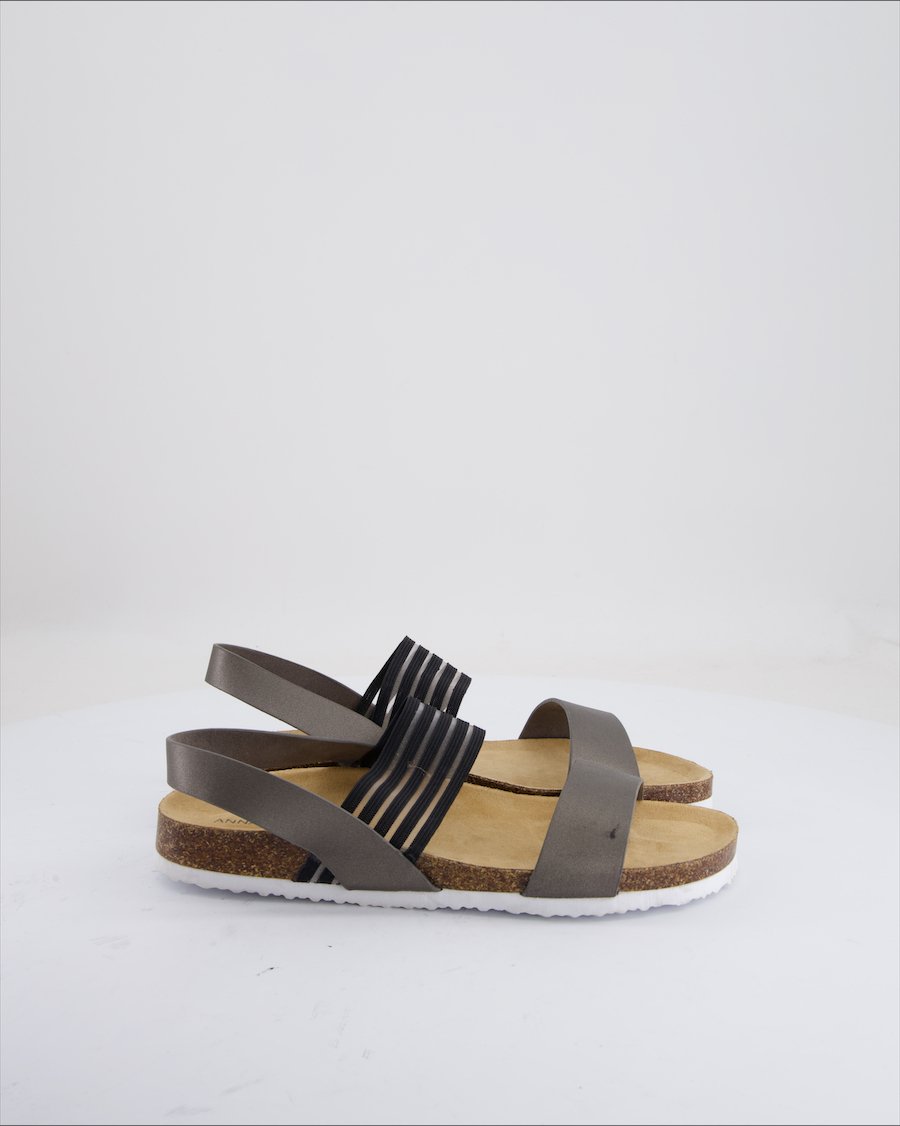 Anna Field Sandals Polyurethane Silver Eu 40