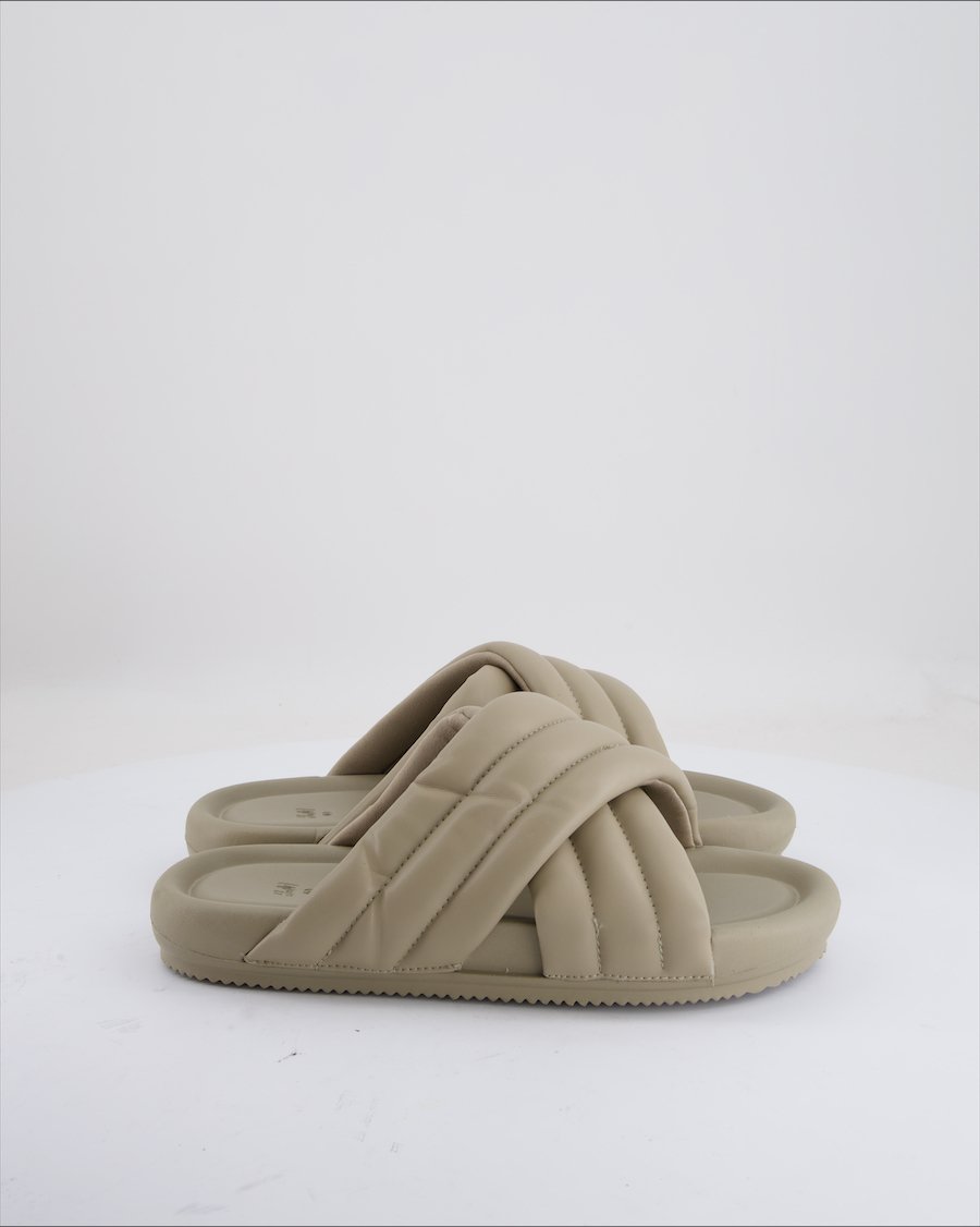H&M Sandals Polyurethane Grey Eu 40