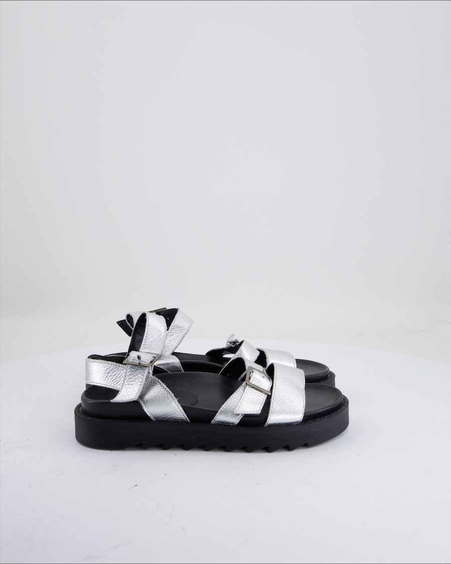 Varese Sandals Leather Silver Eu 37
