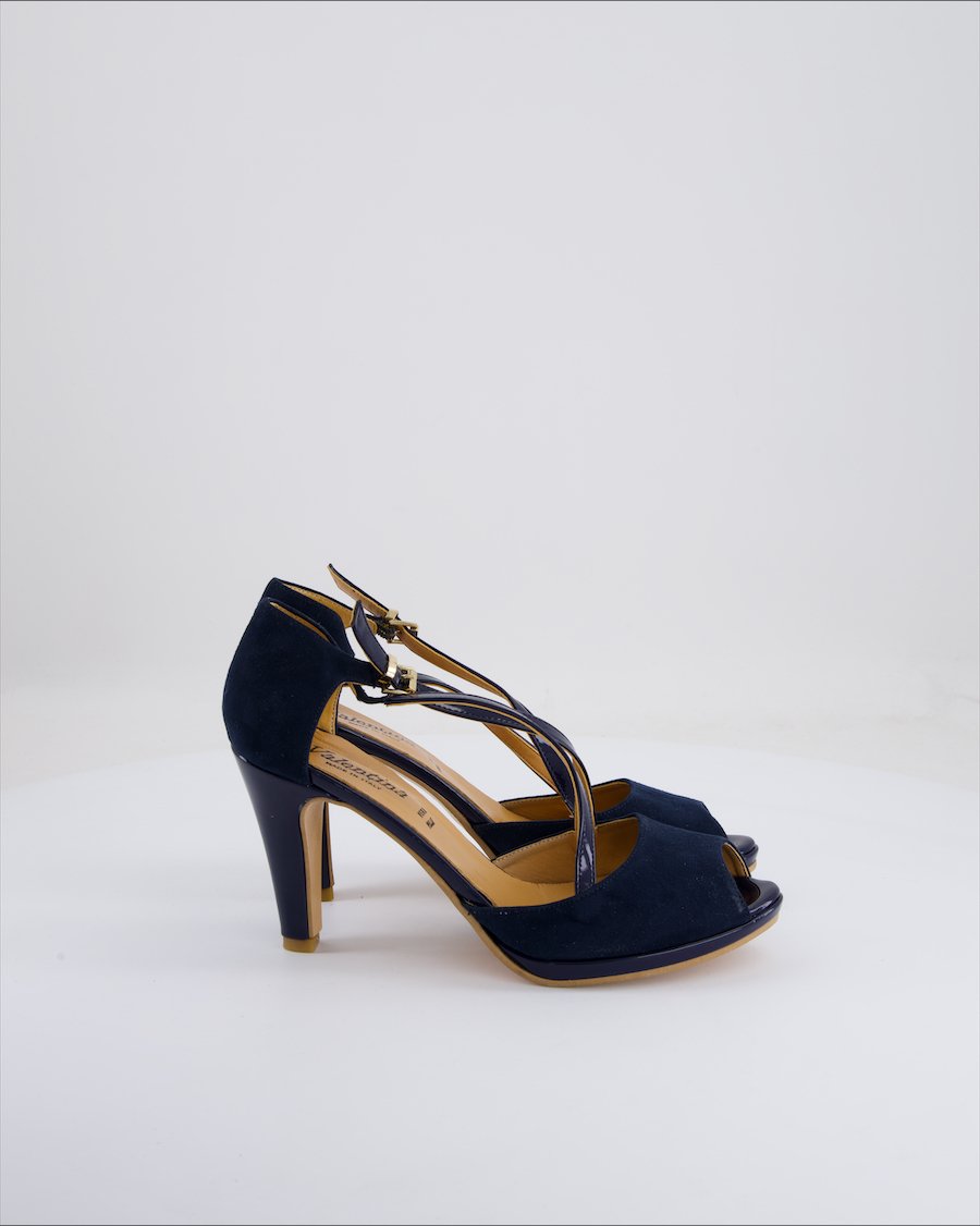 Valentina Heels Velvet Navy Eu 38