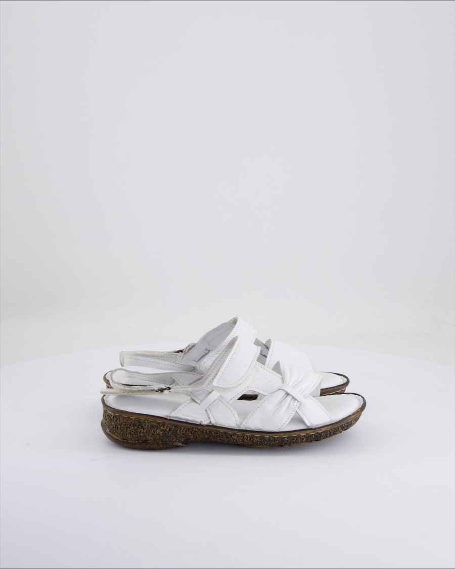 Humes Sandals Leather White Eu 37