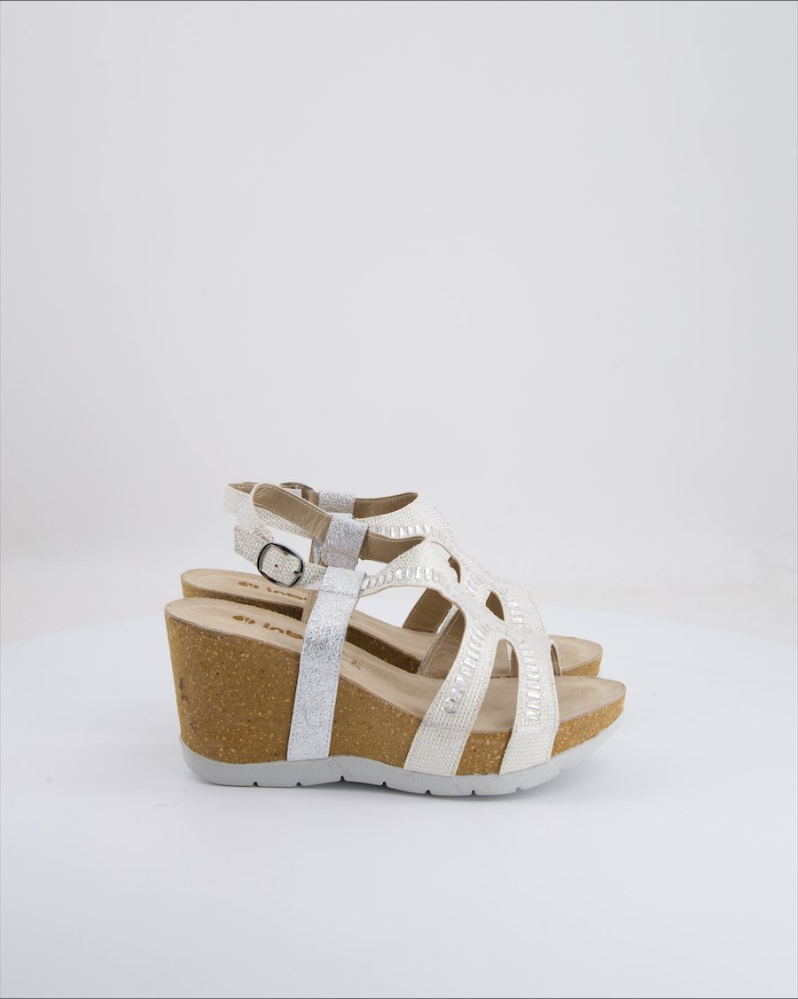 Inblu Wedge Polyurethane Silver Eu 38