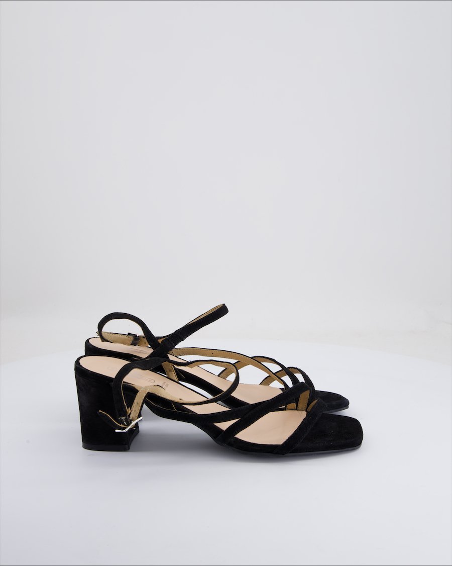 5th Avenue Heels Suede Black Eu 41