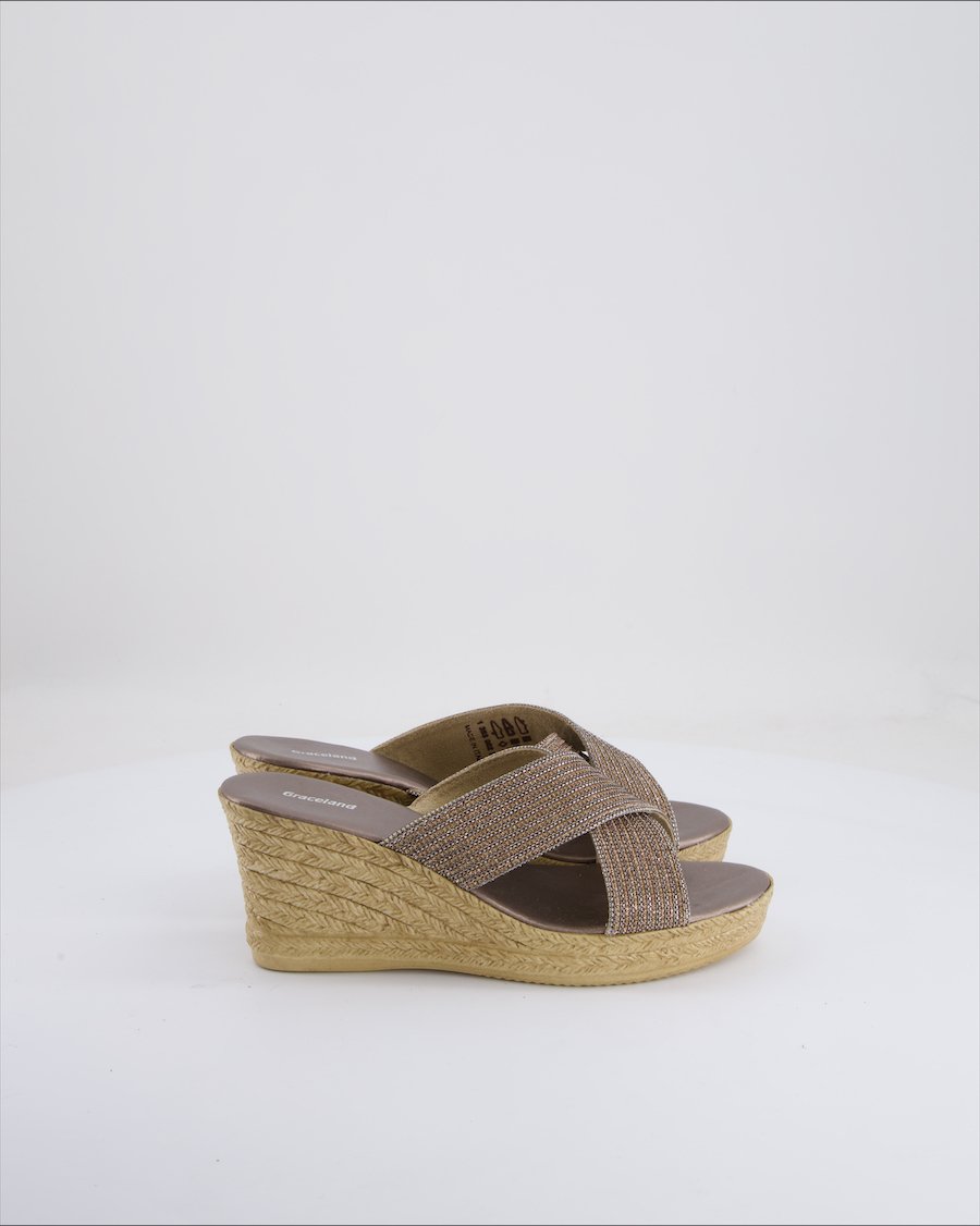 Graceland Wedges Cloth Brown Eu 37