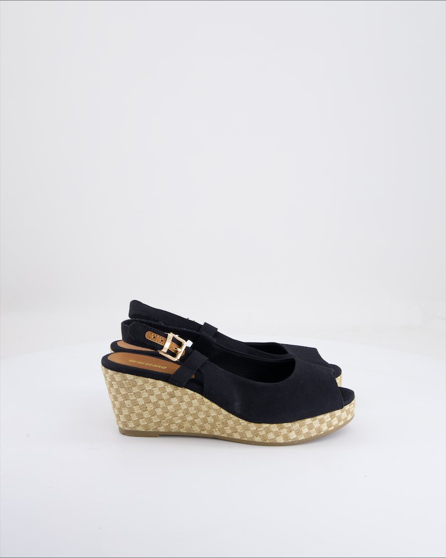 Graceland Wedges Cloth Black Eu 37