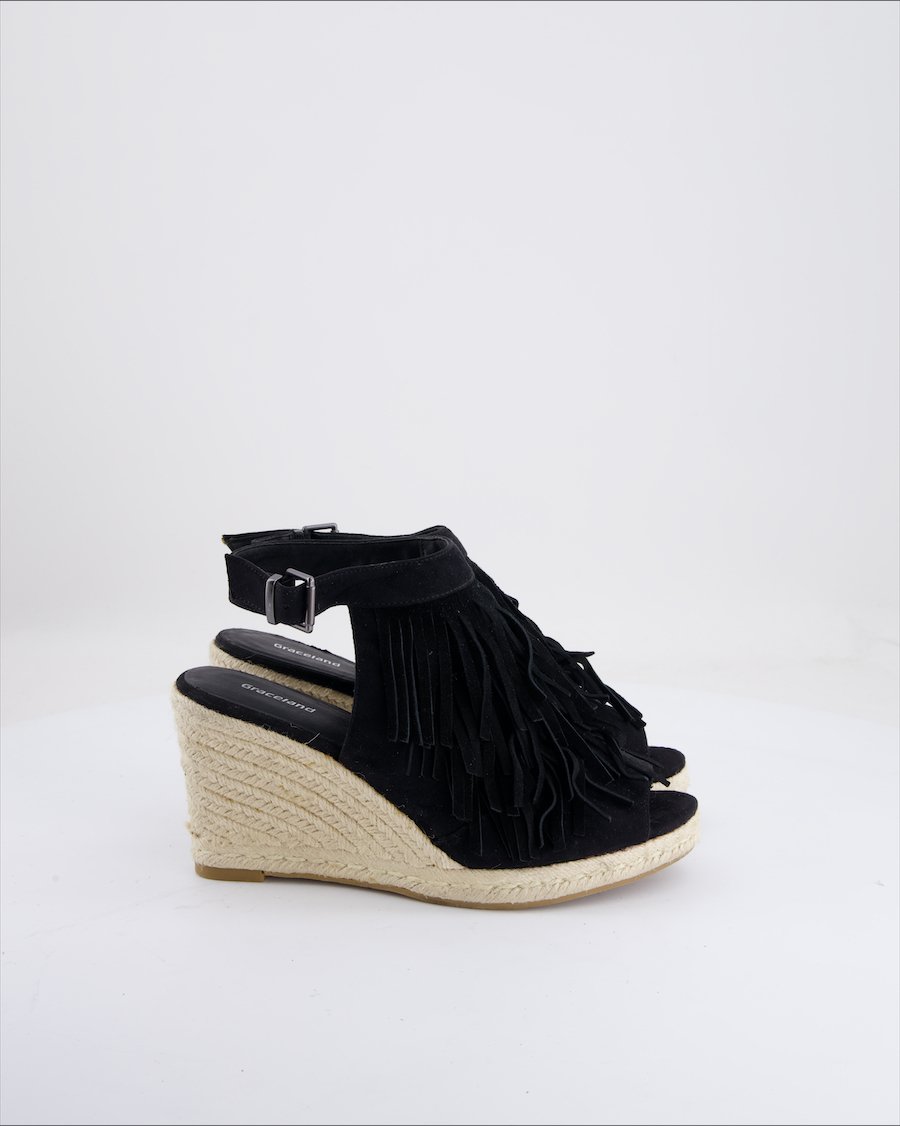 Graceland Wedges Suede Black  Eu 39