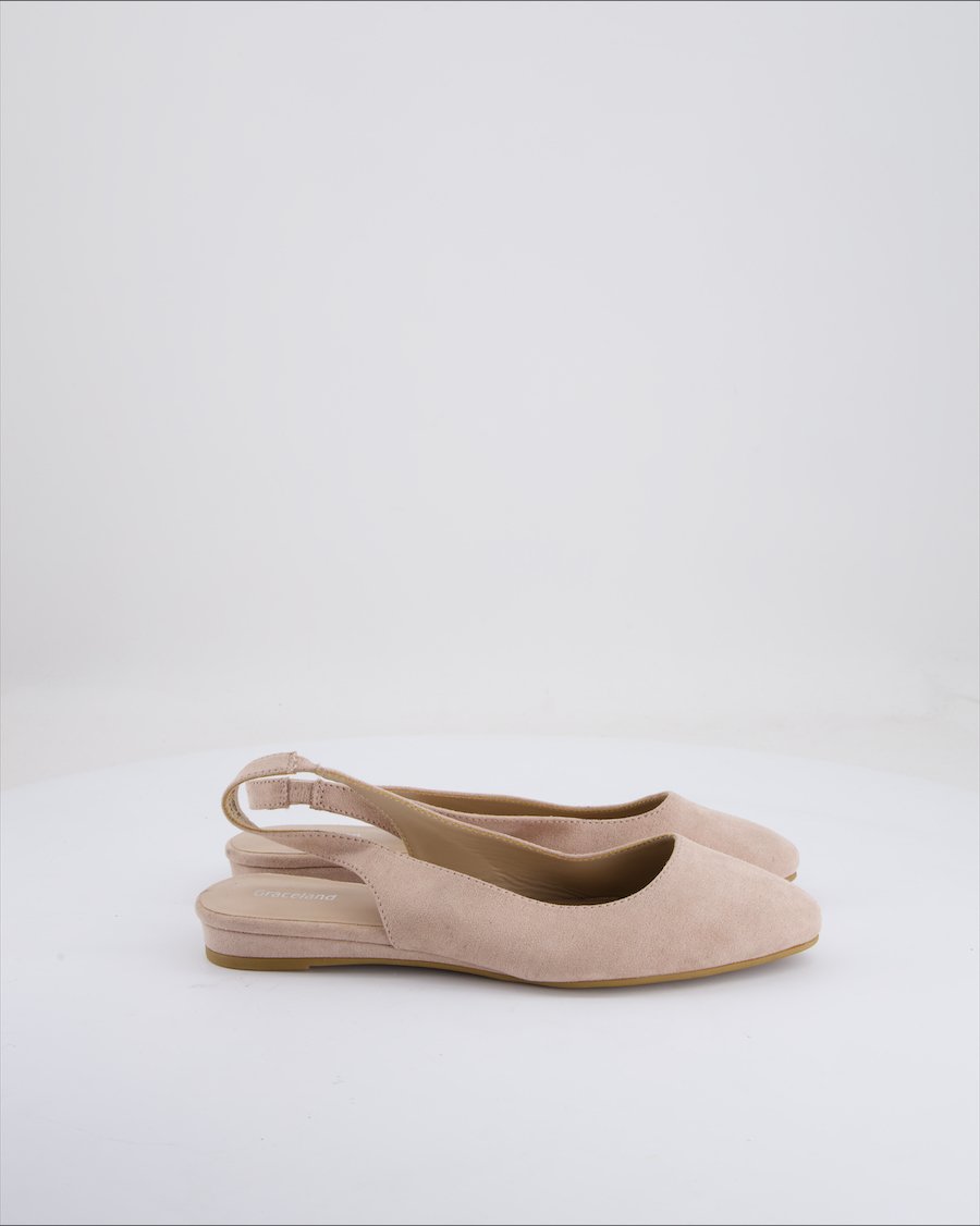 Graceland Ballet Flats Suede Pink Eu 39