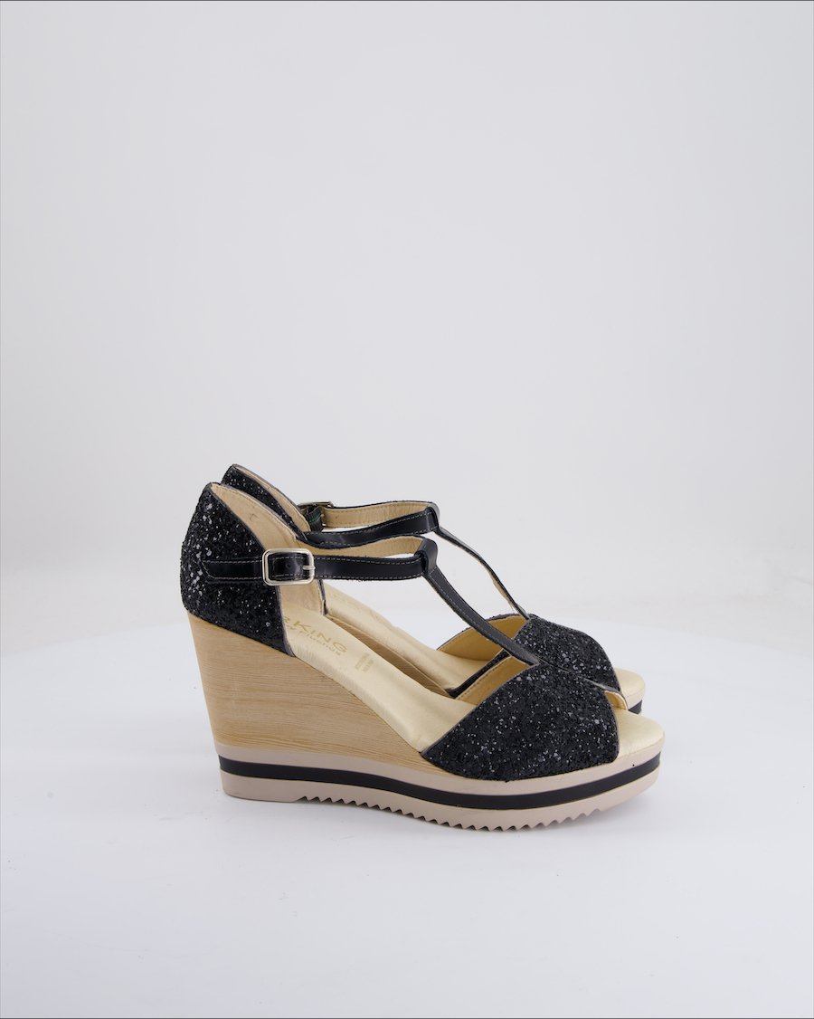 Dorking Wedges Leather Black Eu 39