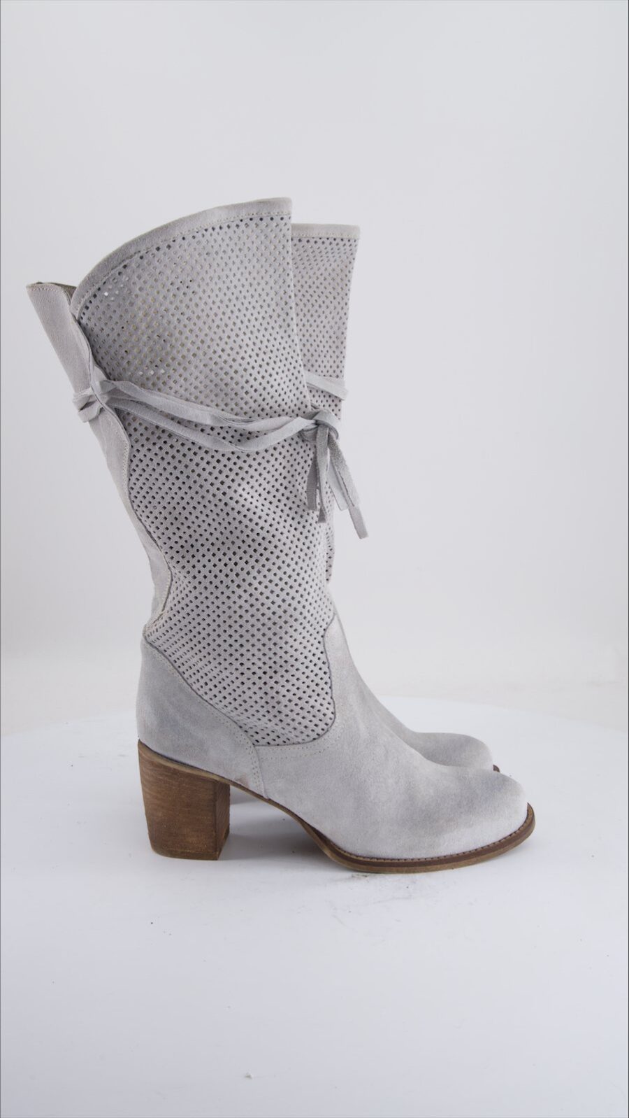 Unbranded Boots Suede Grey Eu 39