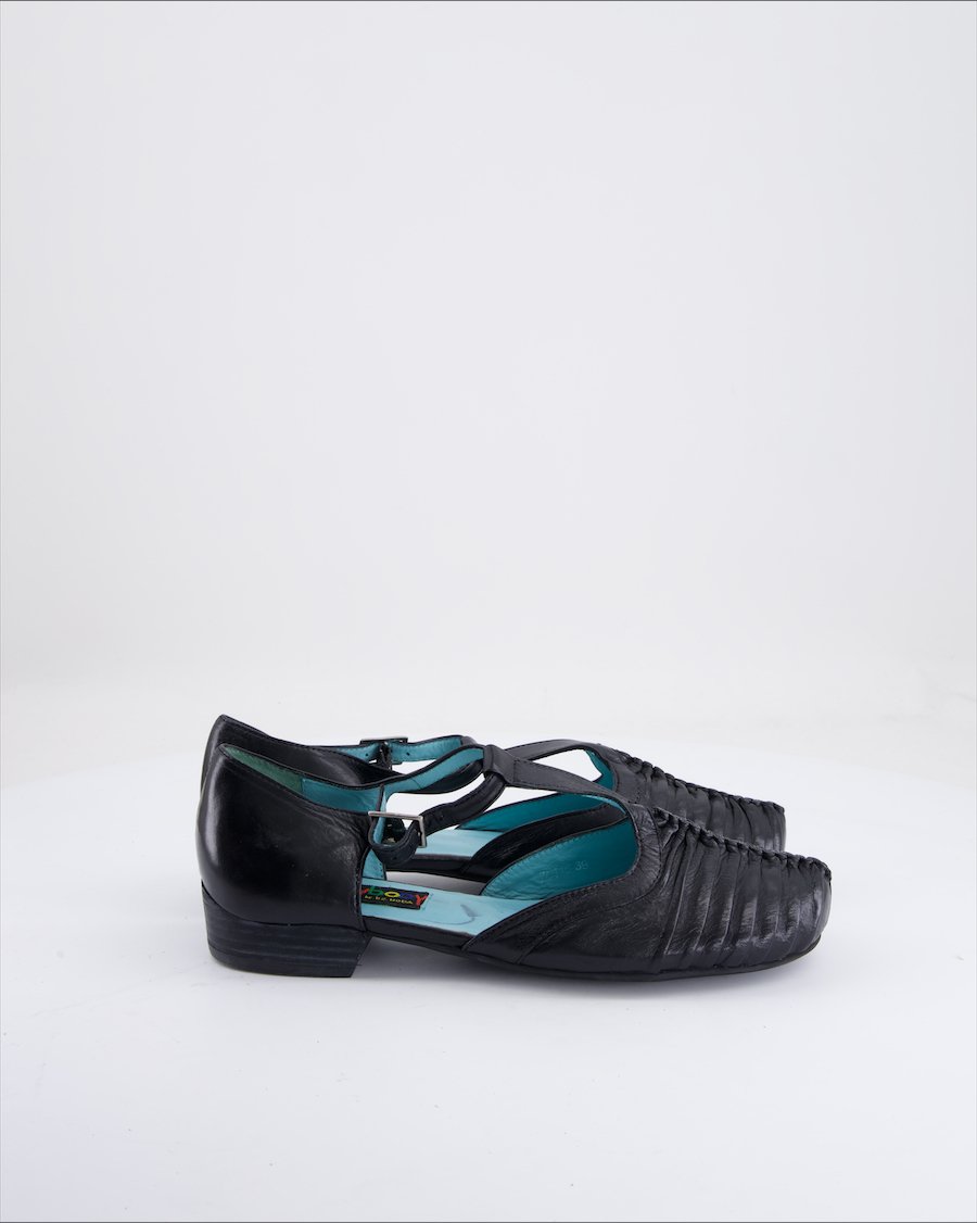 Everybody Sandals Leather Black Eu 39