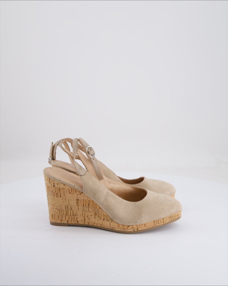 Pesaro Wedges Suede Beige Eu 40