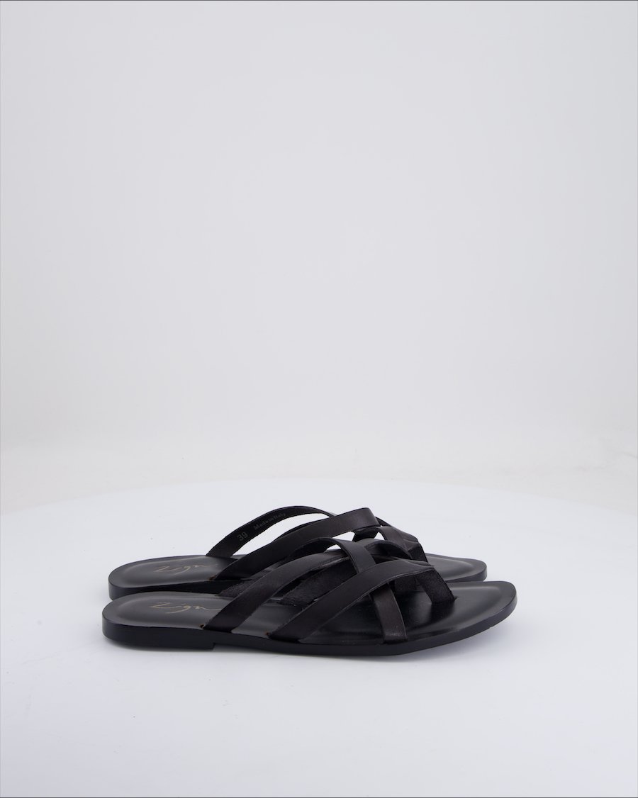 Zign Sandals Leather Black Eu 39