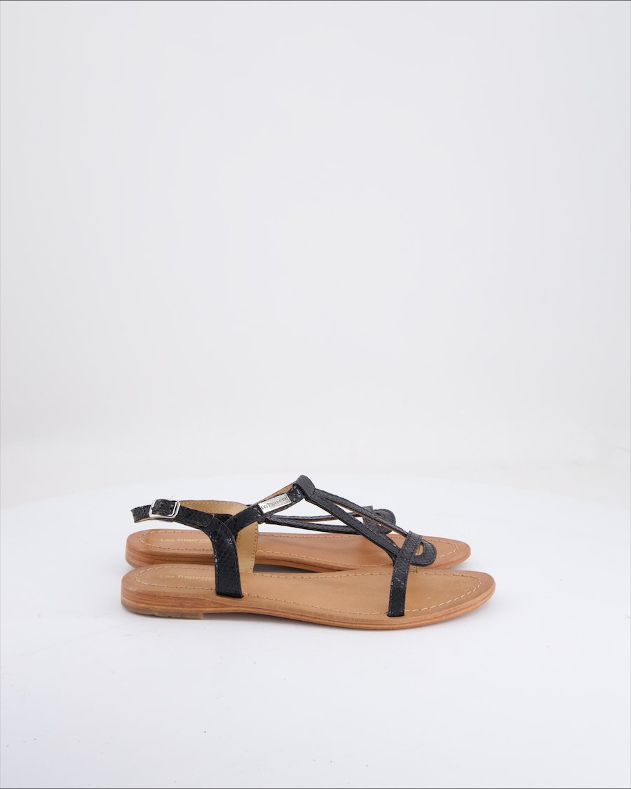 Les Tropeziennes Sandals Leather Black Eu 38