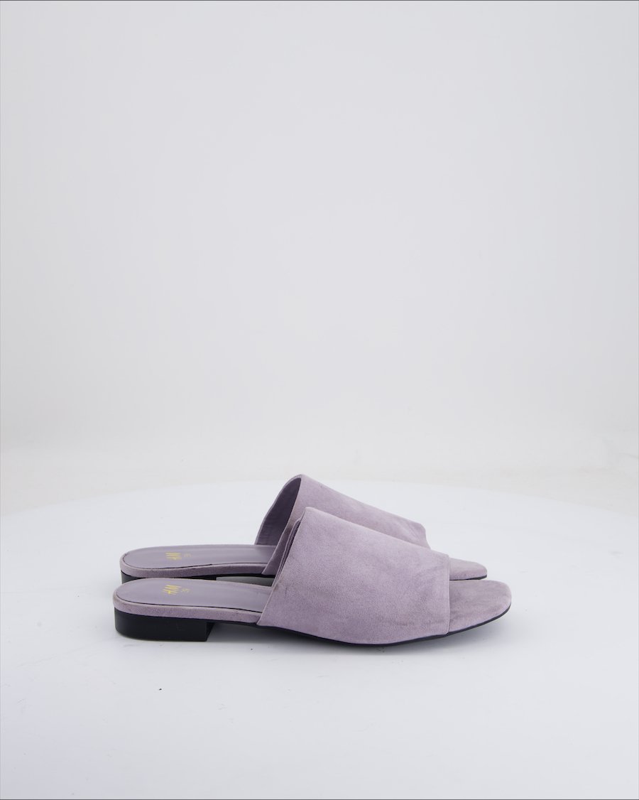 H&M Sandals Suede Purple Eu 39