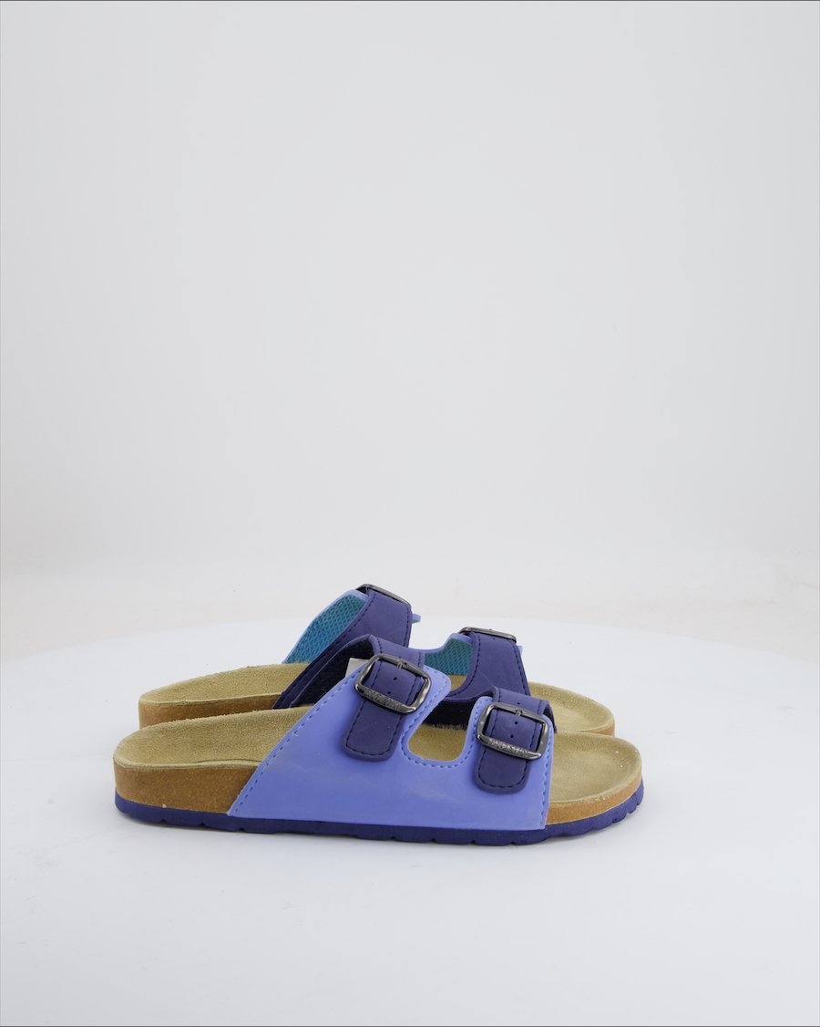 Biofun Sandals Leather Pencil Blue EU 39