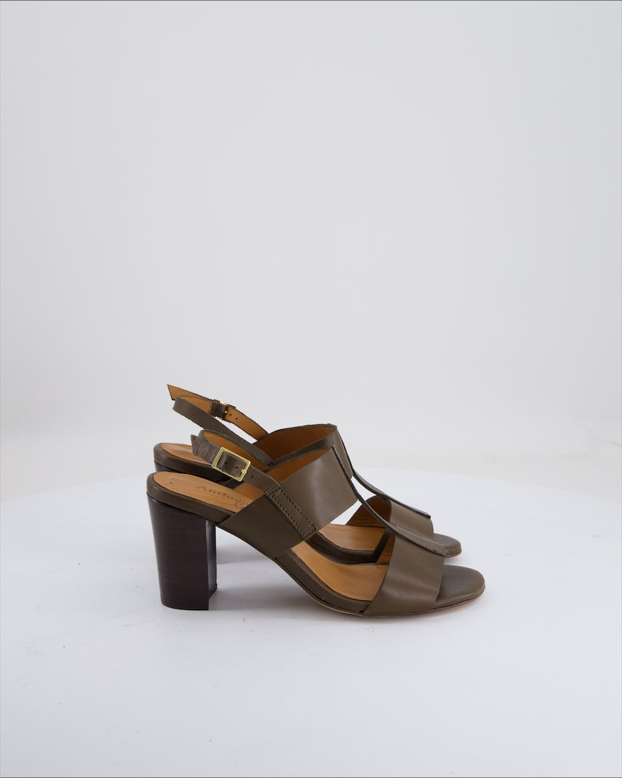 Anthology Sandals Leather Brown Eu 38