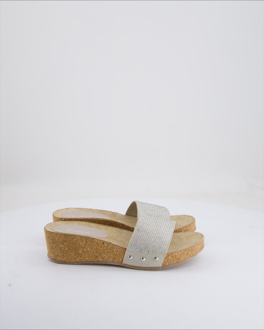 Graceland  Sandals Suede Grey EU 39