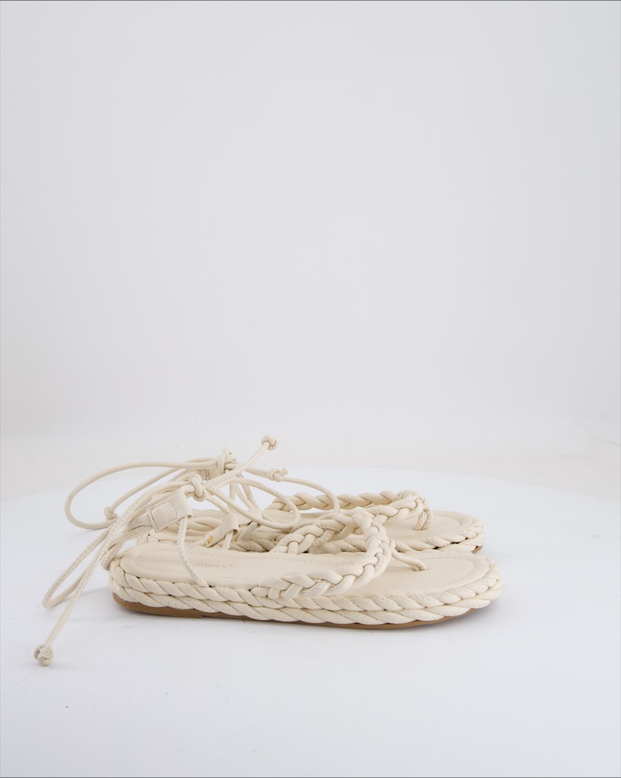 Idea Shoes Sandals Leather White EU 38