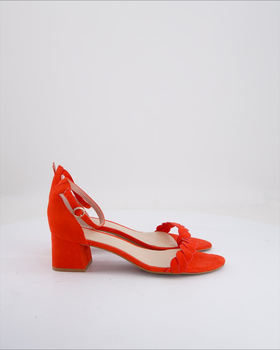 H&M Sandals Suede Red Eu 41