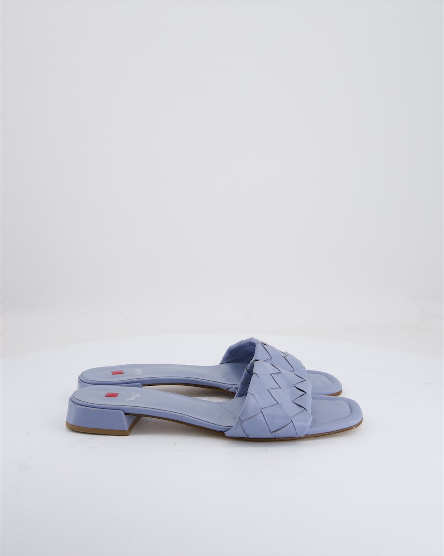 Hogl Sandals Leather Turquoise Eu 42