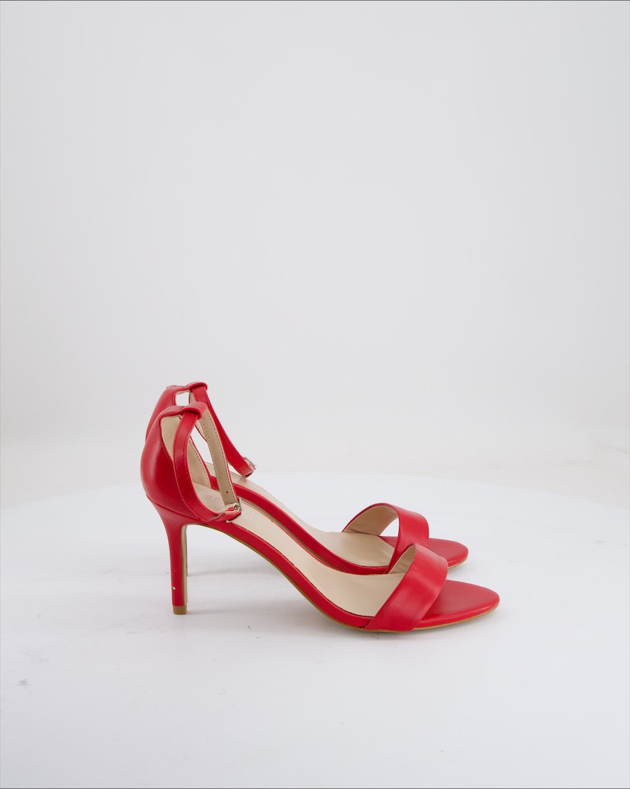 Lora Ferres Heels Leather Red EU 39