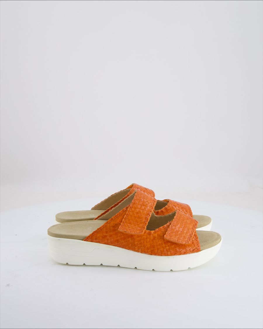 Solidus Sandals Leather Orange EU 41