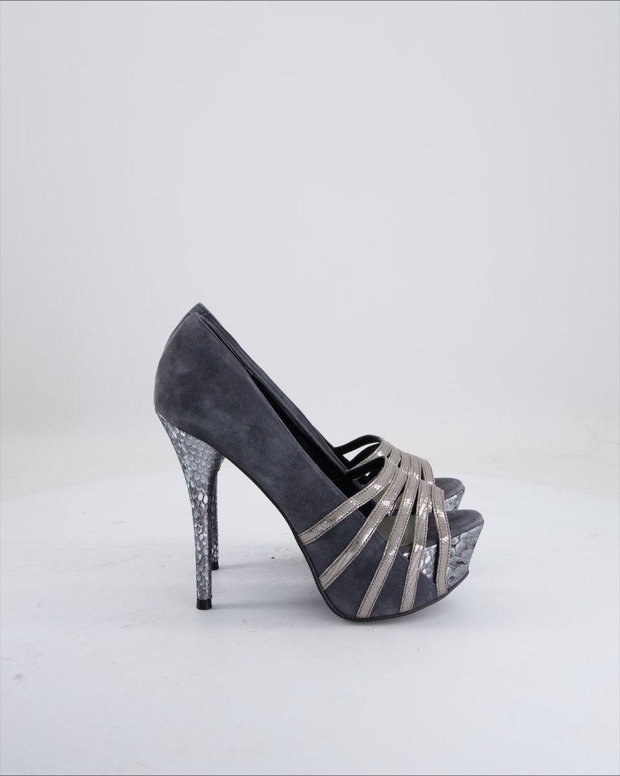 Buffalo Heels Suede Grey EU 37