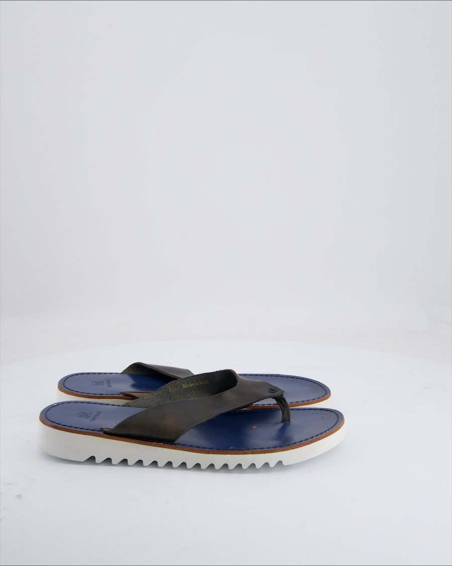 Navyboot Sandals Leather Black EU 40
