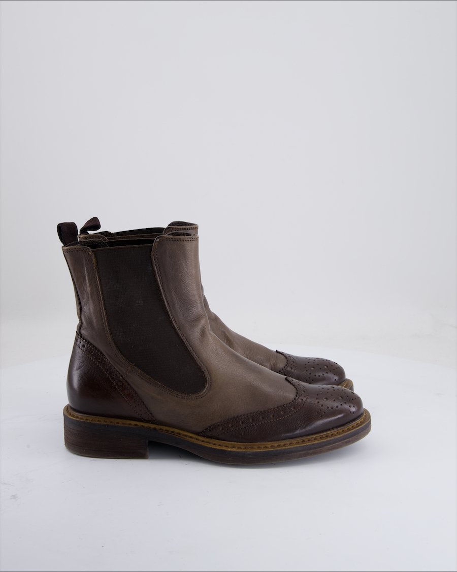 Marco Ferretti Ankle Boots Leather Brown Eu 38