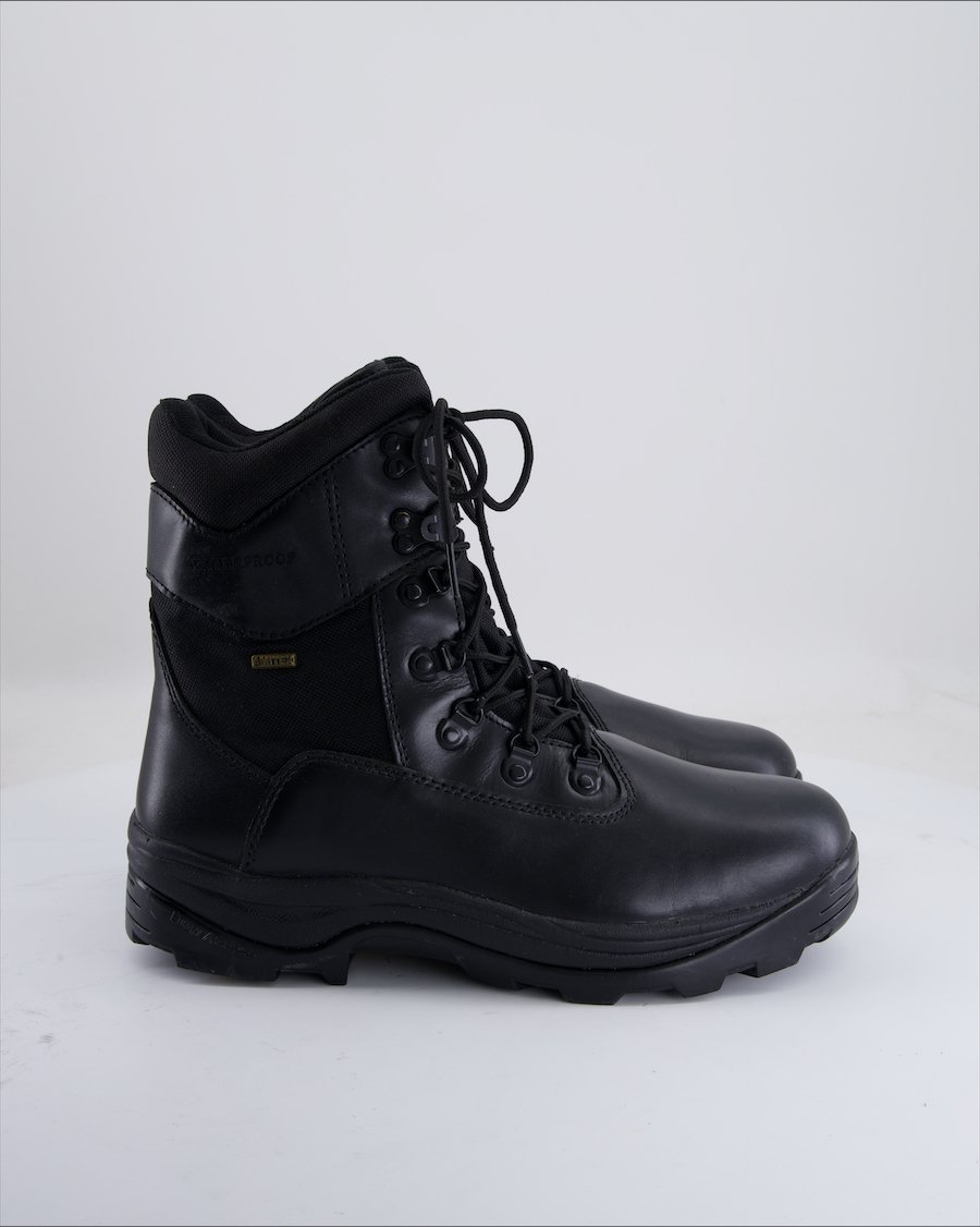 Hazard Ankle Boots Leather Black Eu 45