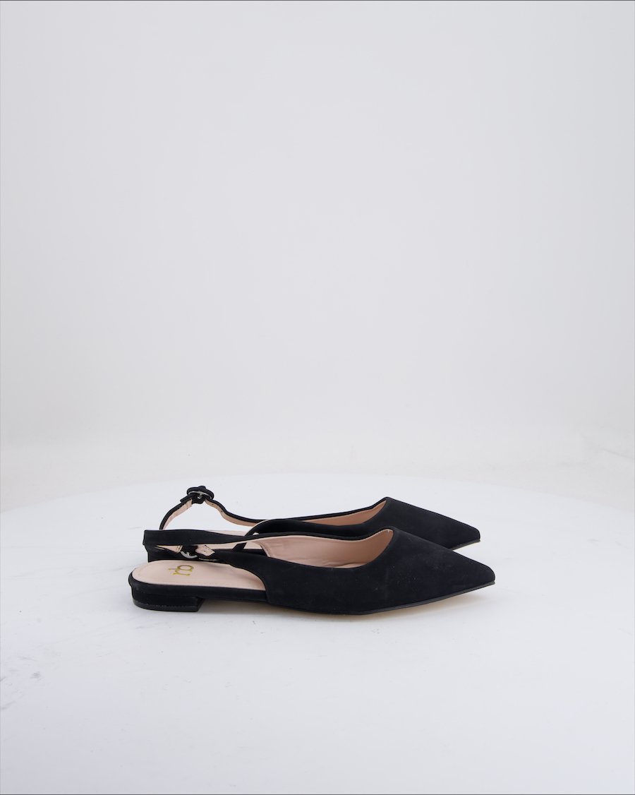 Rocco Barocco Flats Suede Black Eu 36