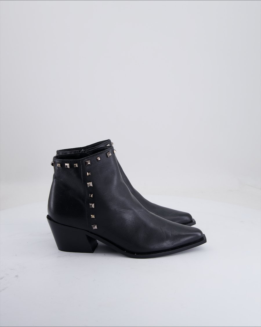 LODILOVE Ankle Boots Leather Black Eu 37.5
