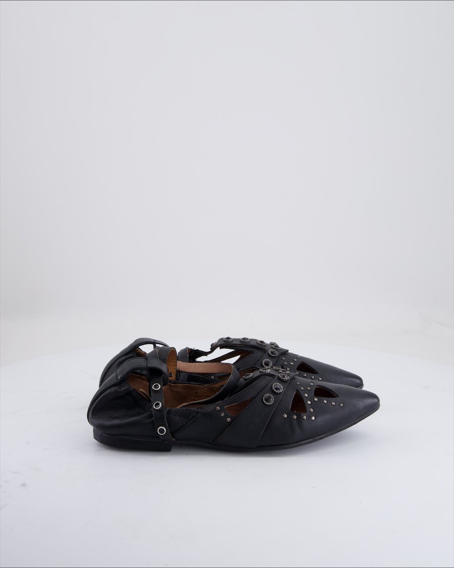 Mjus Sandals Leather Black  Eu 38