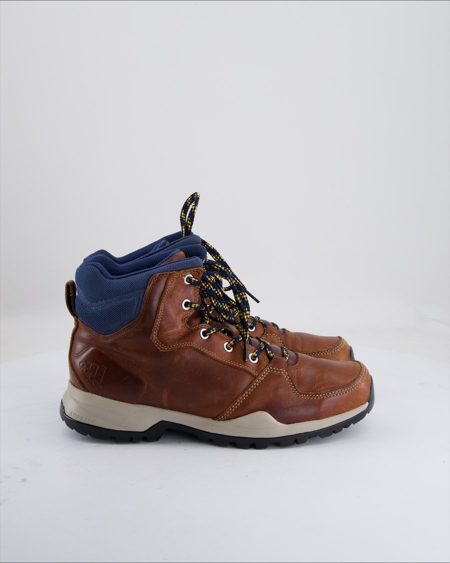 Adidas Trainers Leather Brown Eu 44