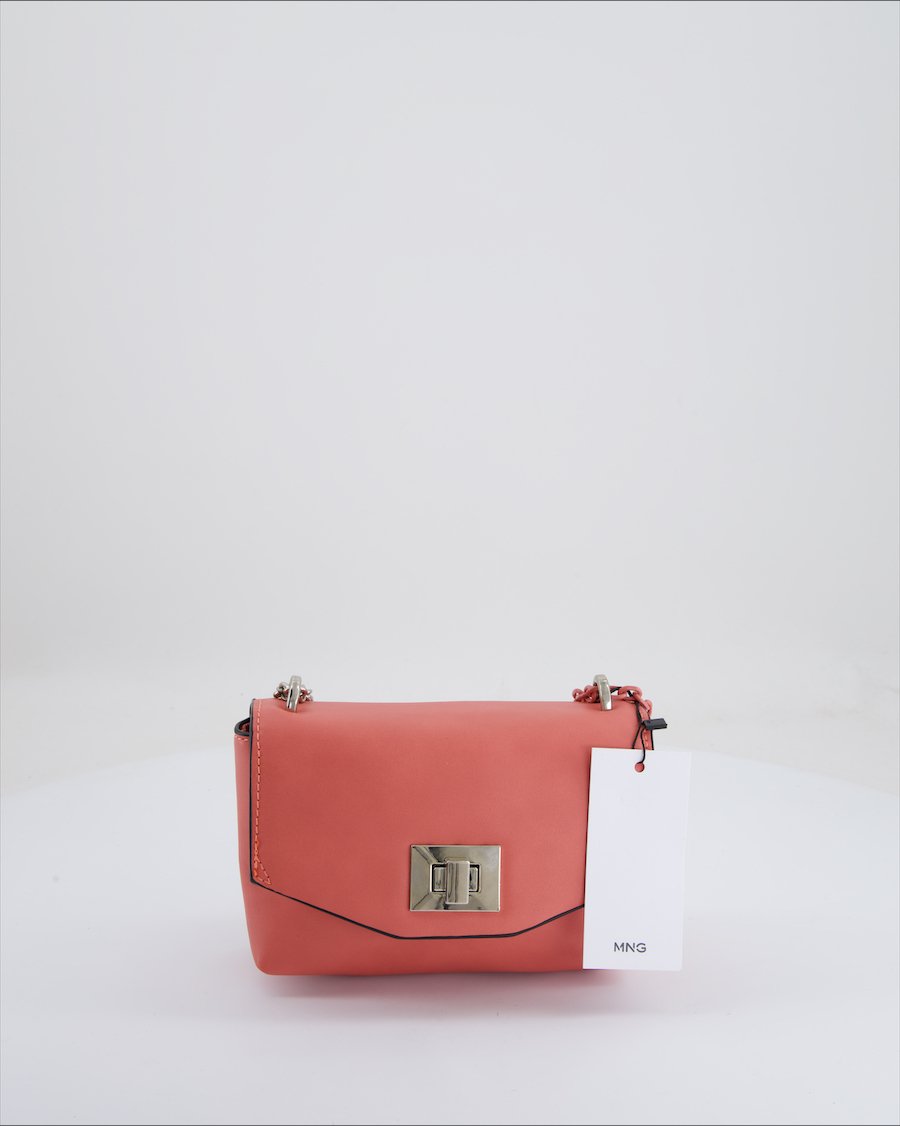 Mango Crossbody bag Polyurethane Coral Rose